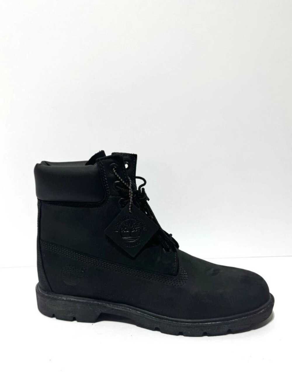 Timberland Mens 6” Premium Waterproof Boots Black Size 8 M